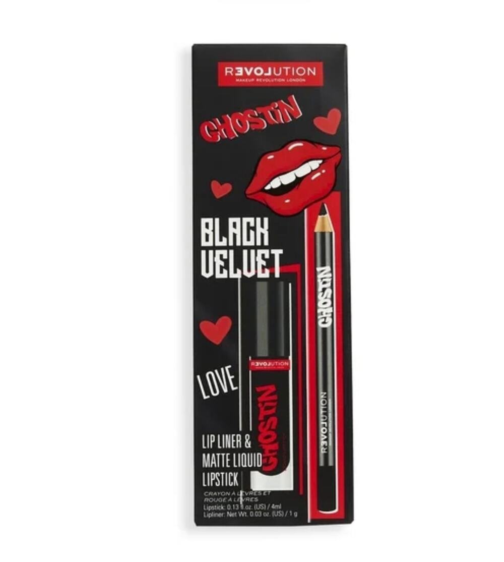 Revolution Ghostin Black Lip Kit